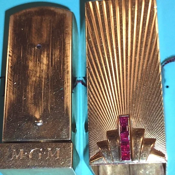 Tiffany & Co. MGM Studios Ruby Art Deco YG Custom Made for Your STAR - Picture 2 of 7